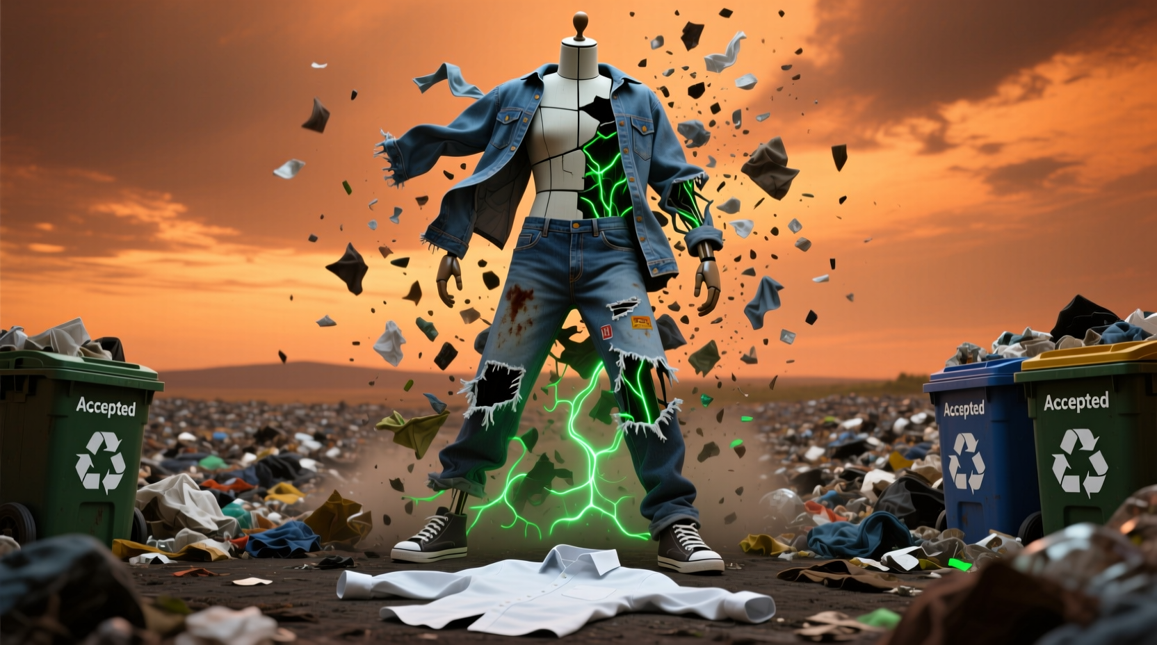 why cant clothes just be recycled