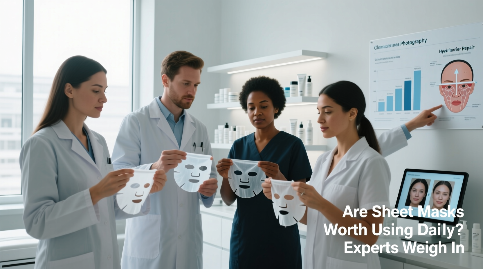 are sheet masks worth using daily skincare experts weigh in