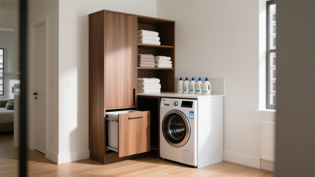 Best Corner Laundry Cabinet (2024) – Space-Saving