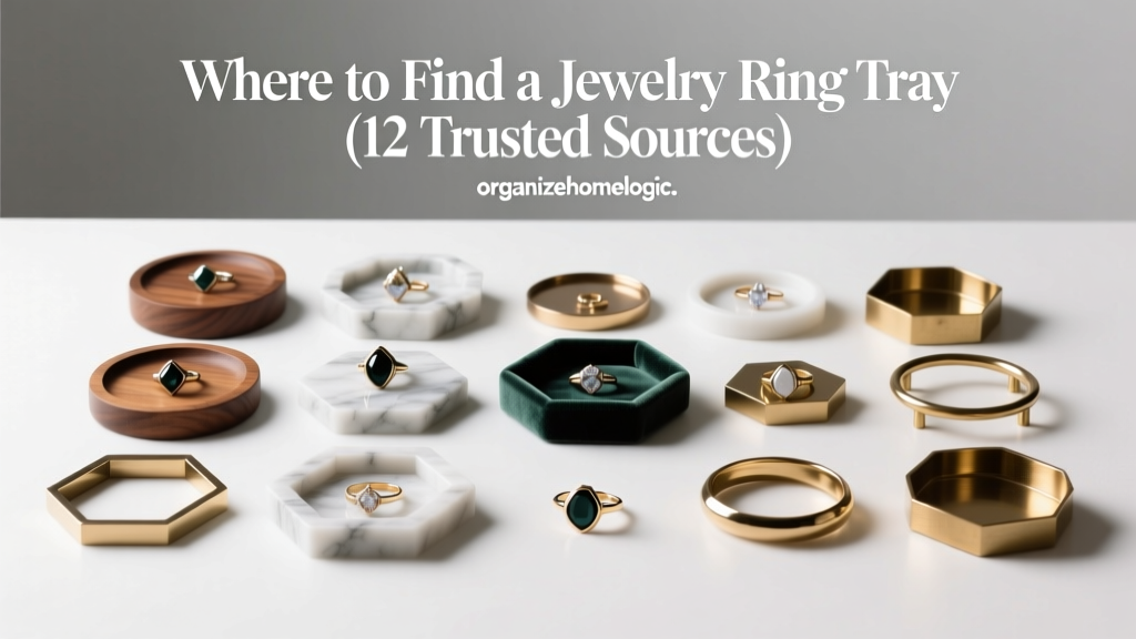Where to Find a Jewelry Ring Tray (12 Trusted Sources)