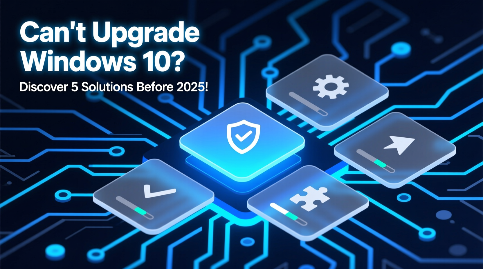 Can't Upgrade Windows 10? Discover 5 Solutions Before 2025!