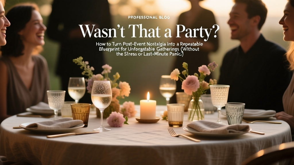 Wasn’t That a Party? How to Recreate Magic (2026)