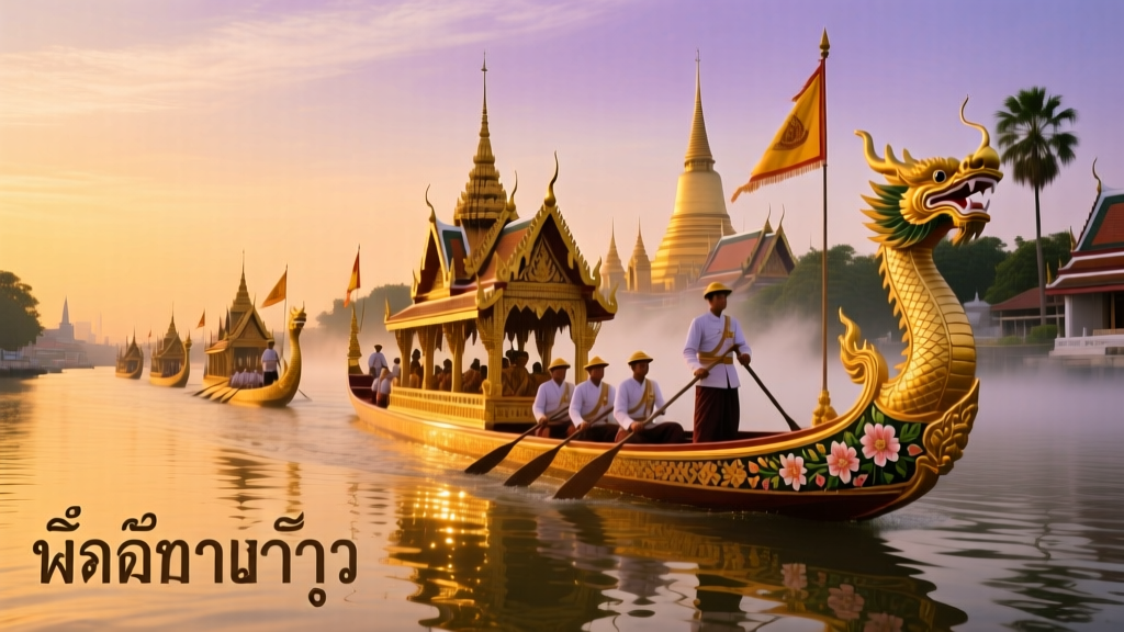Royal Barge Procession: A Majestic Tradition of Thai Culture and Heritage