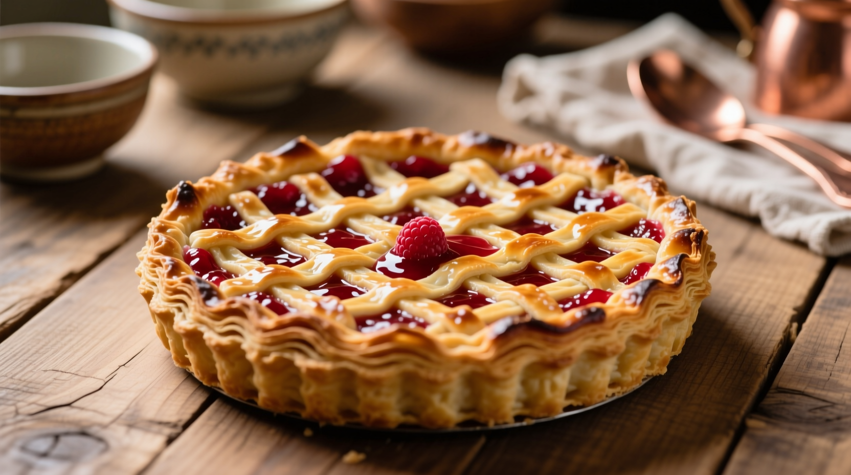 double crusted jam tart