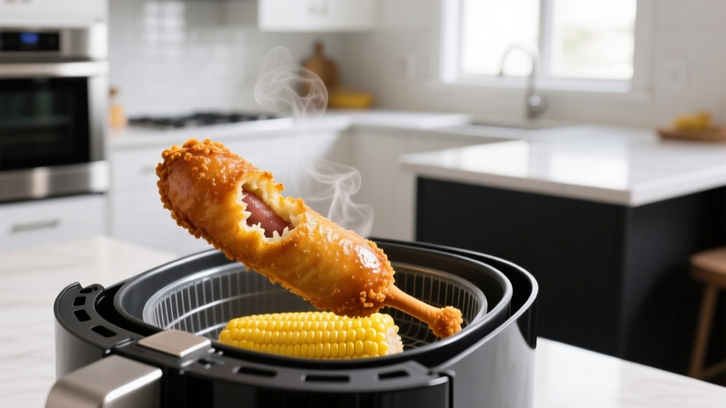 Air Fryer Corn Dogs: Perfect Crisp in 8–12 Minutes
