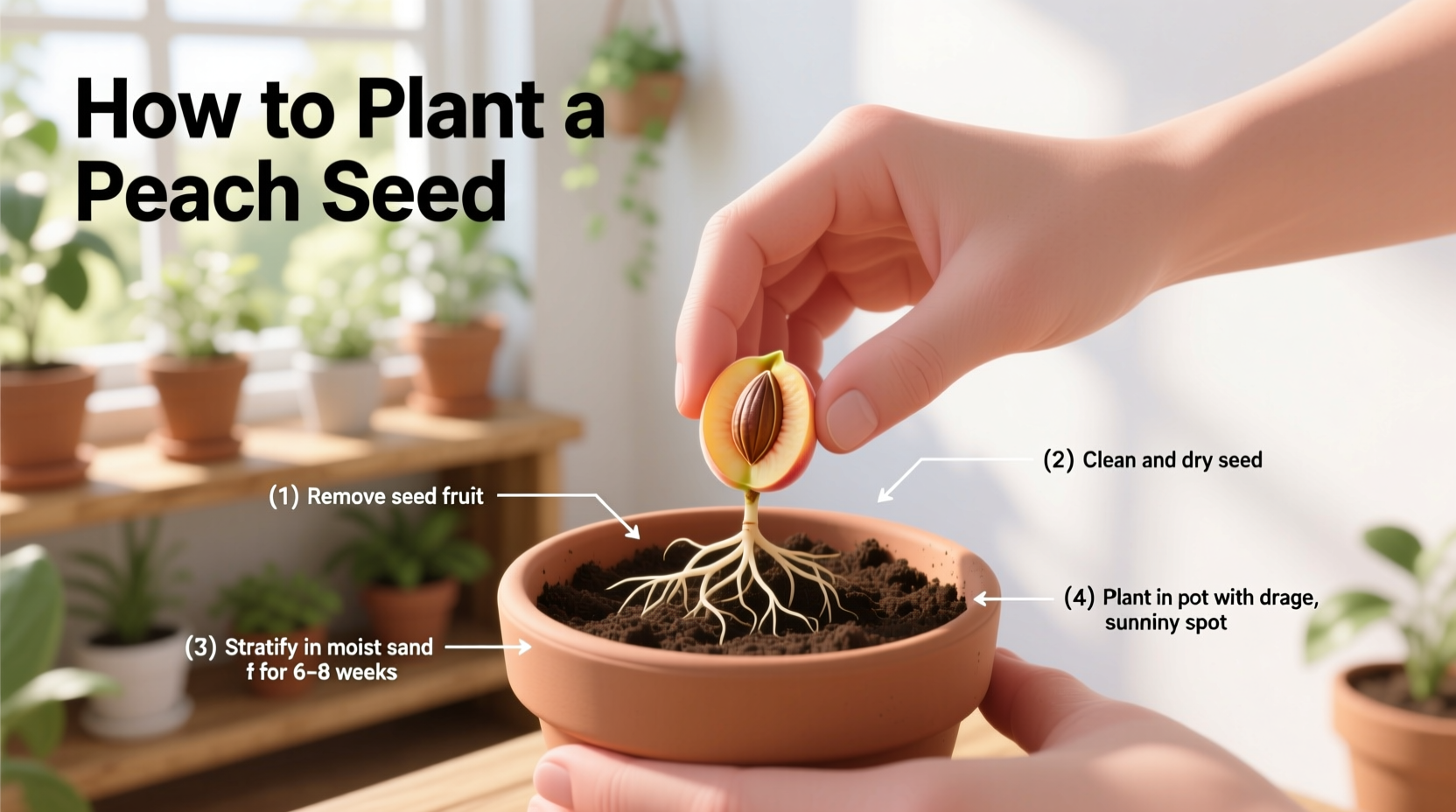 How to Plant a Peach Seed: Complete Step-by-Step Guide