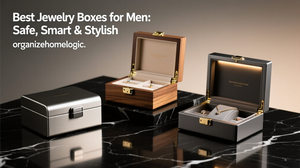 Best Jewelry Boxes for Men: Safe, Smart & Stylish
