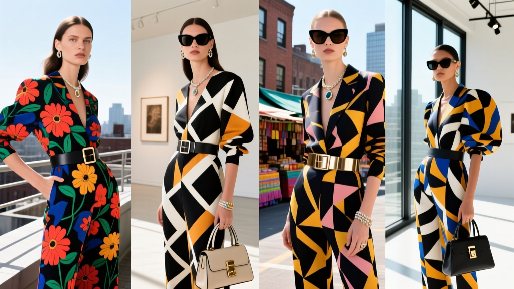 How to Accessorize Bold Pattern Trends Like a Pro
