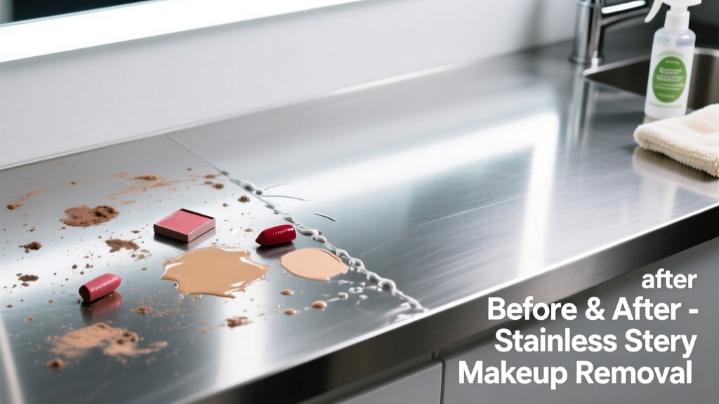 How to Remove Makeup from Stainless Steel Surfaces