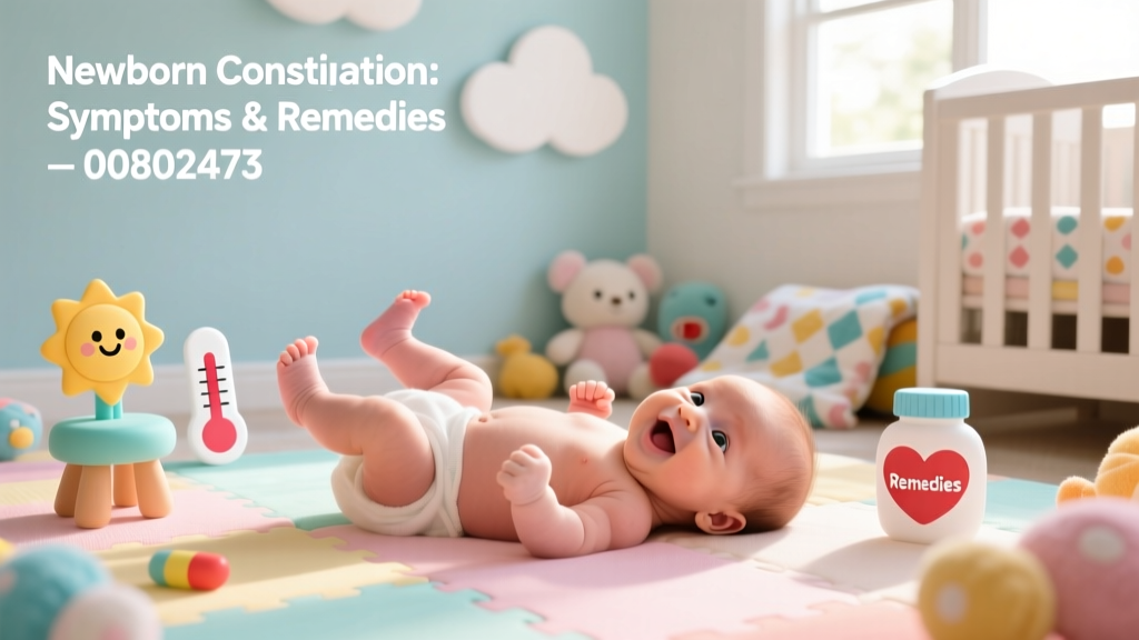 Newborn Baby Constipation: Causes, Symptoms, and Evidence-Based Remedies