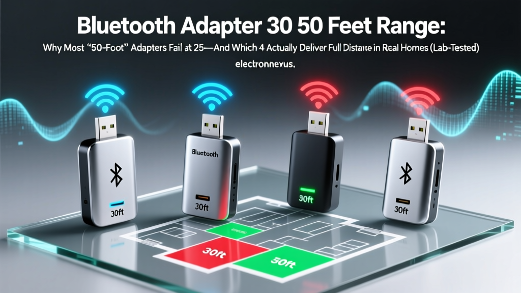 Bluetooth Adapter 30 50 Feet Range: Why Most ‘50-Foot’ Adapters Fail at 25—And Which 4 Actually Deliver Full Distance in Real Homes (Lab-Tested)