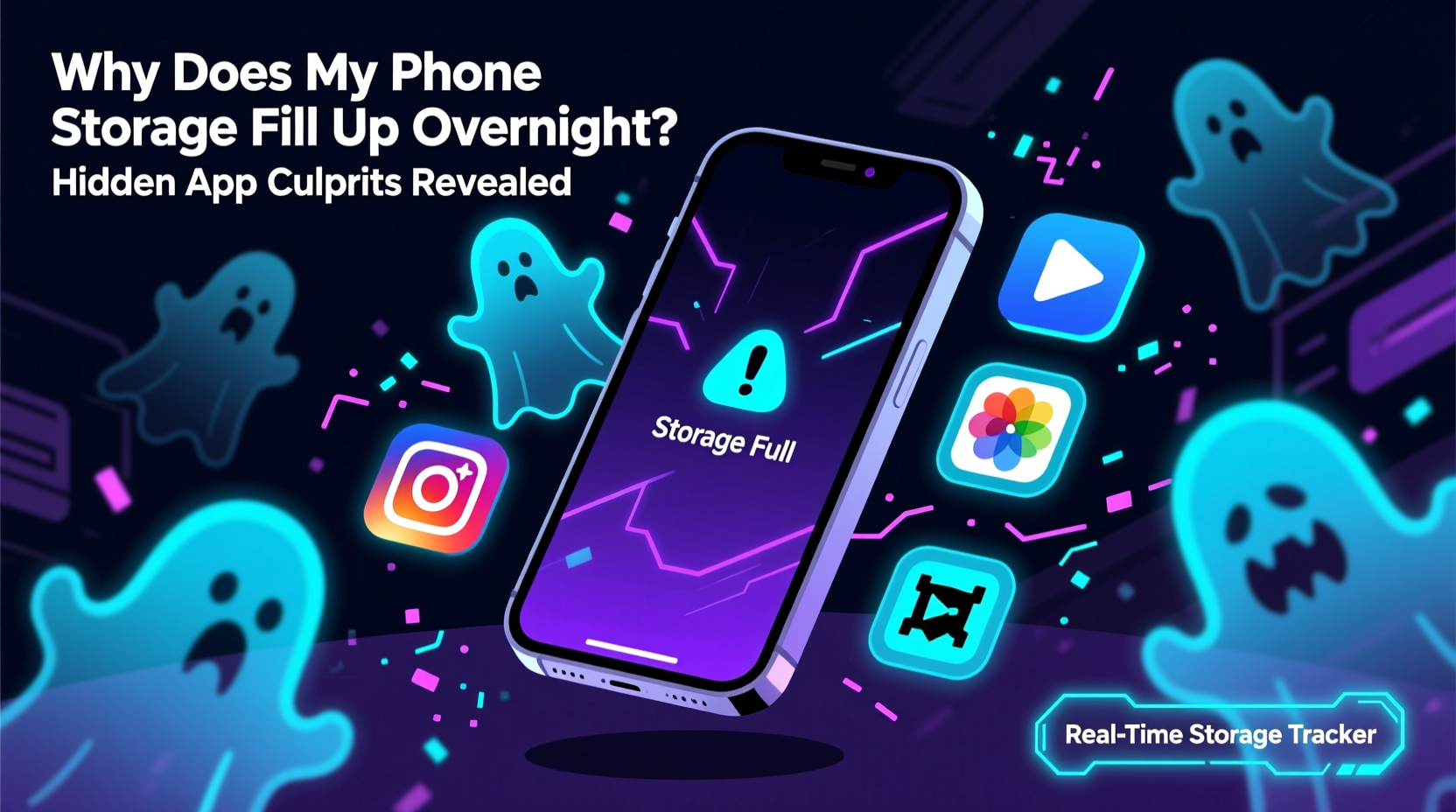 why does my phone storage fill up overnight hidden app culprits revealed