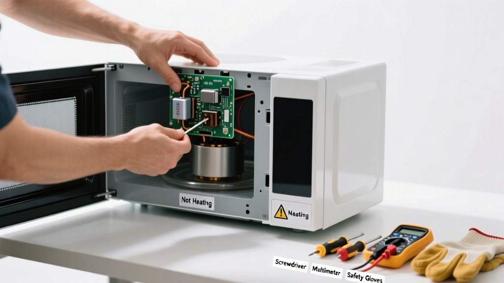 How to Fix a Microwave That’s Not Heating