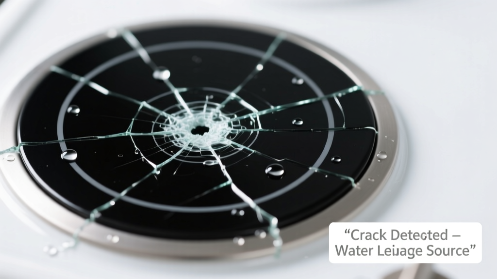 Cooktop Cracked & Leaking Water: Quick Diagnosis