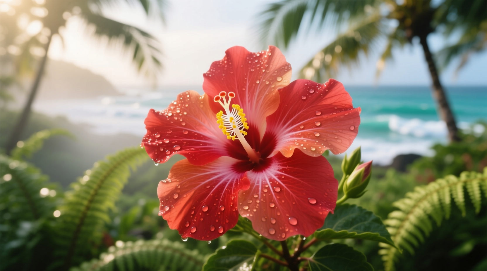 hawaiian flower hibiscus
