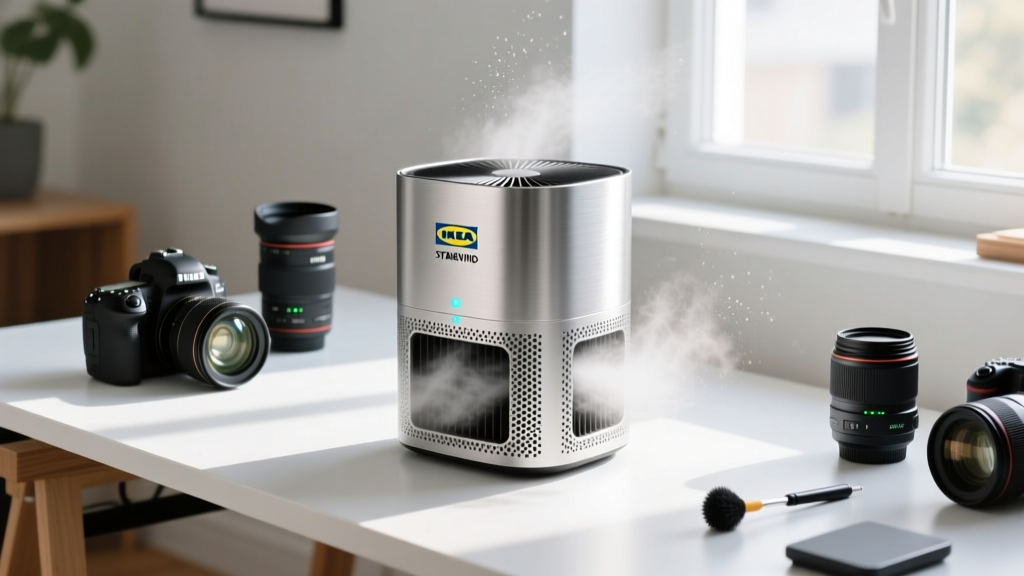 Protecting Camera Gear: IKEA Starkvind Studio Air Purifier Guide