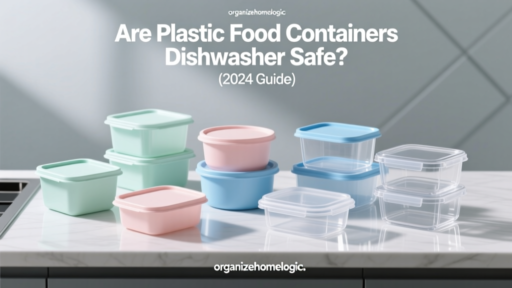 Are Plastic Food Containers Dishwasher Safe? (2024 Guide)