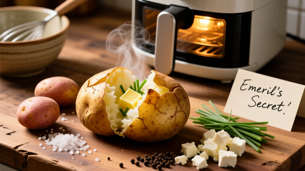 Perfect Baked Potatoes in Emeril Lagasse Air Fryer