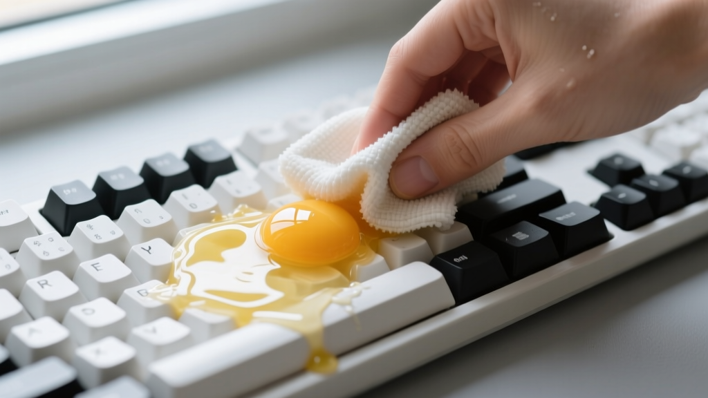Proven Steps: How to Get Egg Out of Keyboard Fast