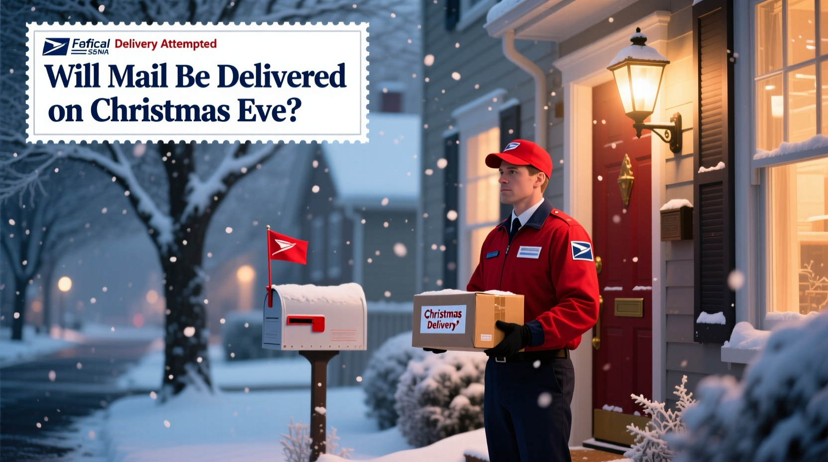 will mail be delivered on christmas eve