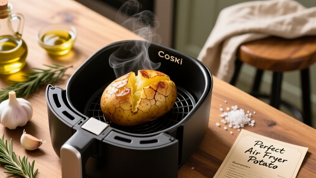 How to Bake a Potato in a Cosori Air Fryer (Crispy Skin!)