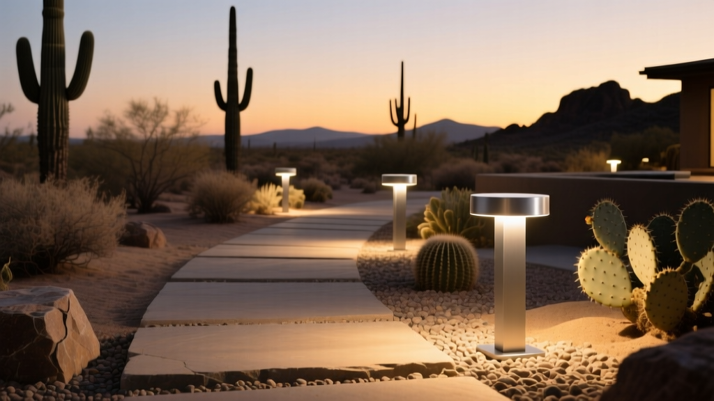 Patio Post Cap Lights: Aluminum vs. ABS Plastic