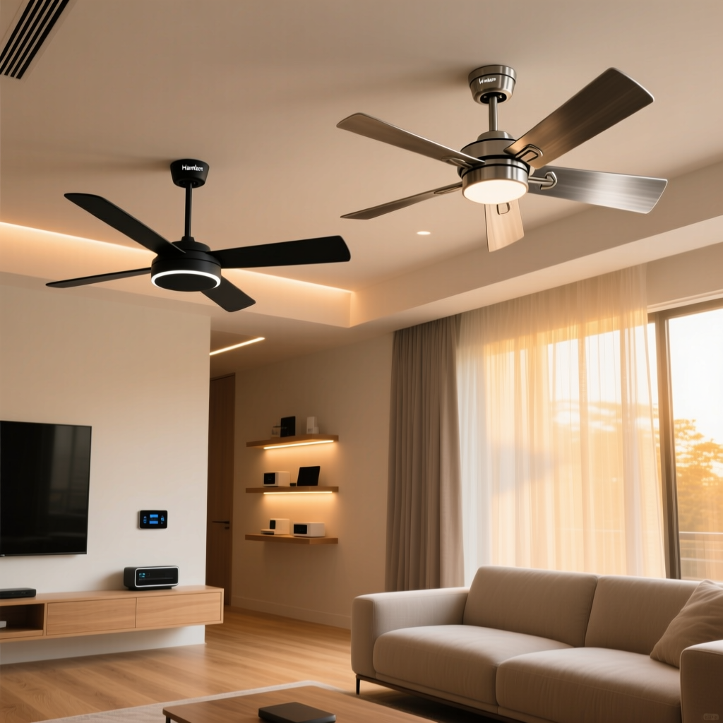 Big Ass Fans Haiku vs Hunter SymphonX: Smart Ceiling Fan Showdown