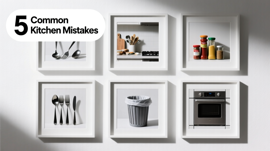 Kitchen Common Mistakes: Evidence-Based Safety and Efficiency Errors That Cause Injuries, Fires, and Foodborne Illness
