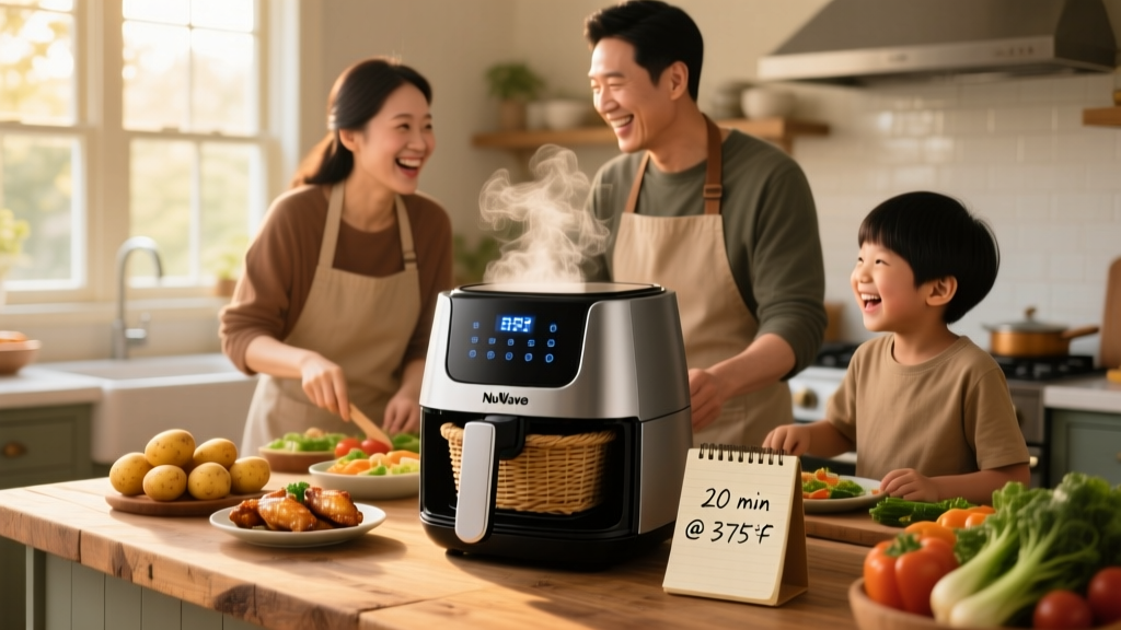 NuWave Air Fryer Cooking Times: Real-World Guide