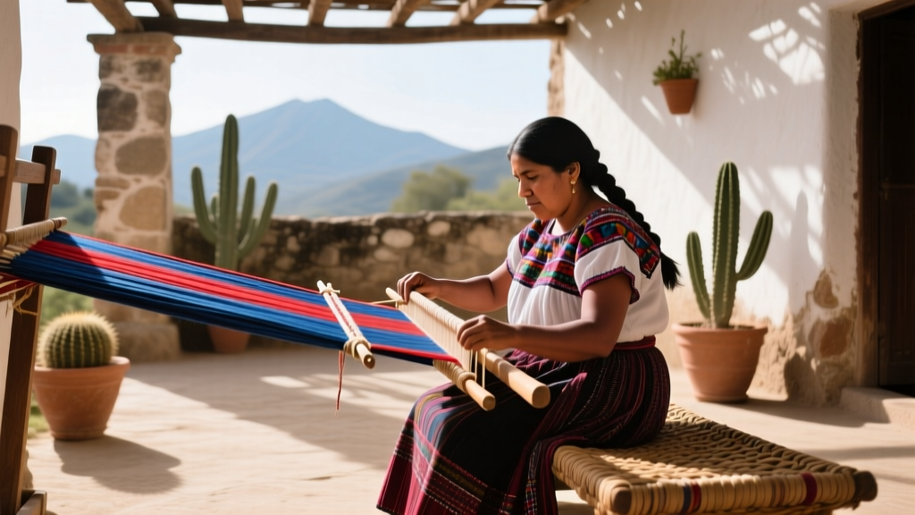 Authentic Oaxacan Zapotec Backstrap Weaving in 2026
