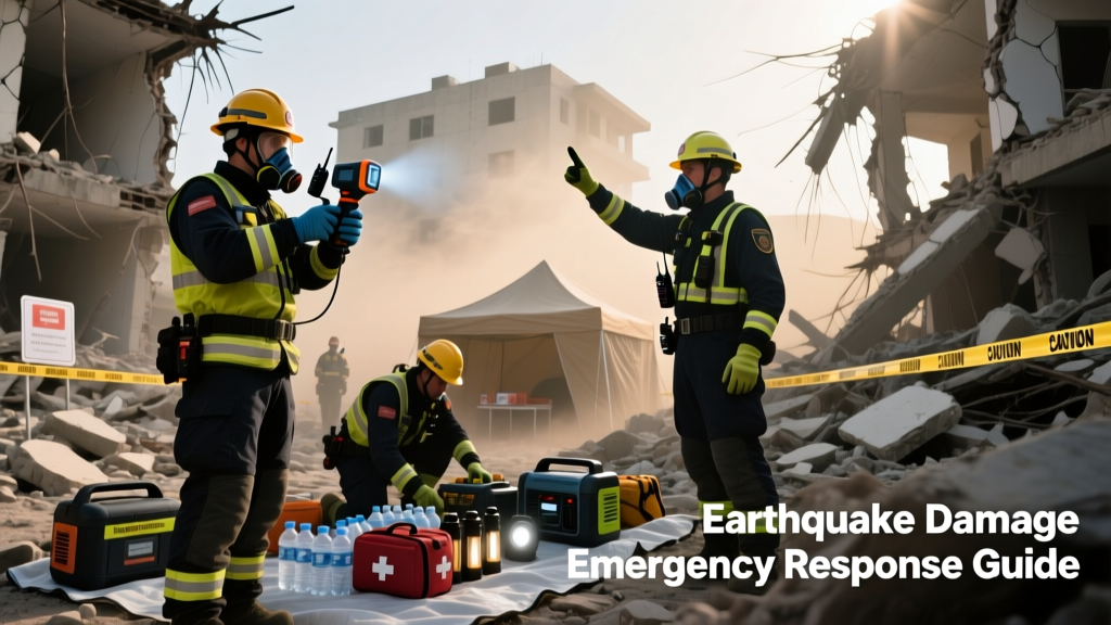 Earthquake Damage: Emergency Response Guide