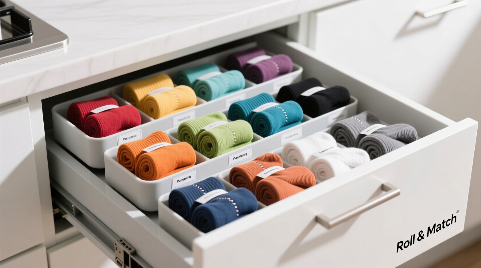 closet drawer organizers vs sock rolls