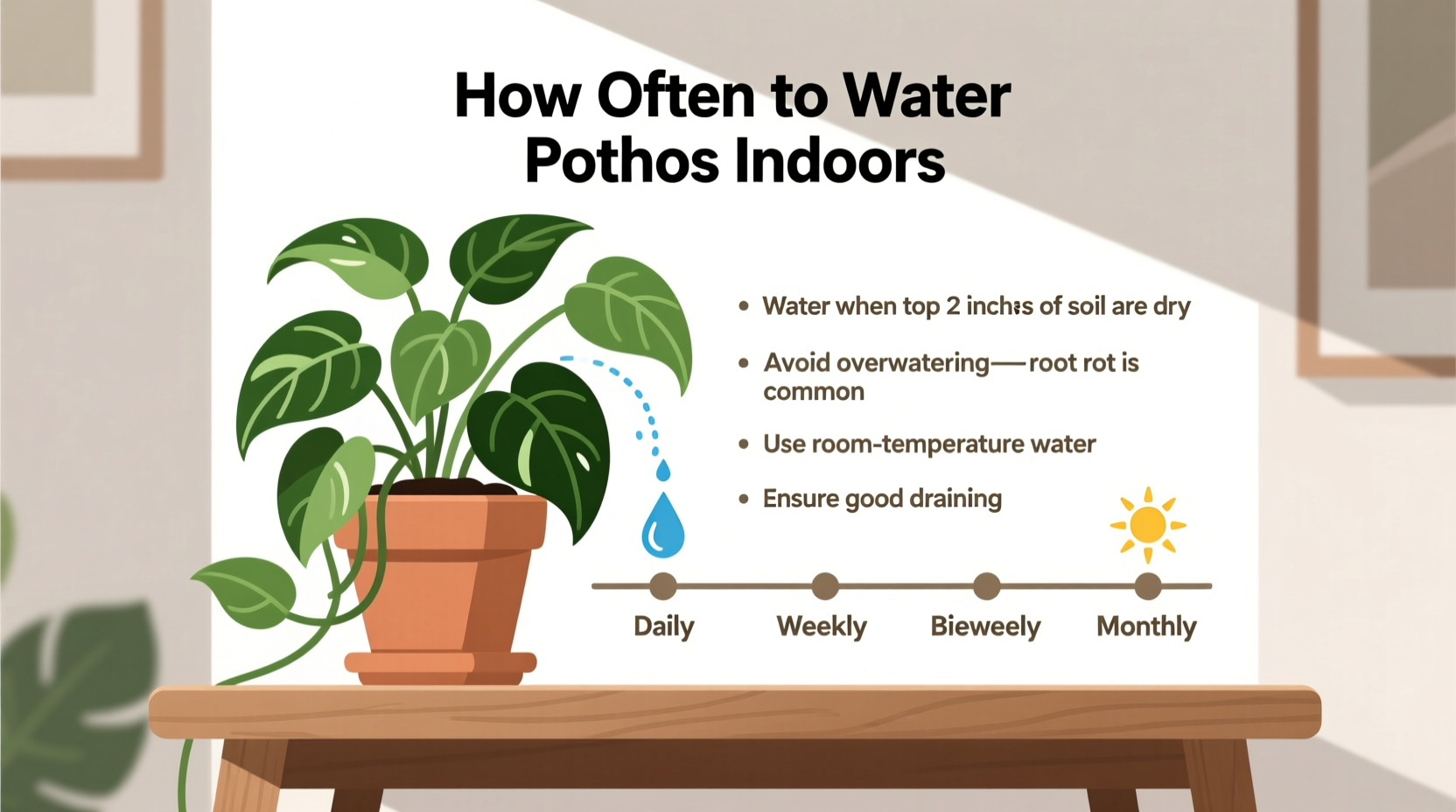 Pothos Watering Guide: 5 Expert Tips | TheHomeSprouts