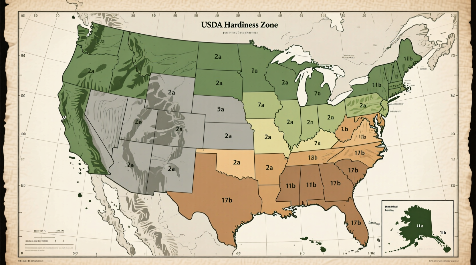 usda grow zone map