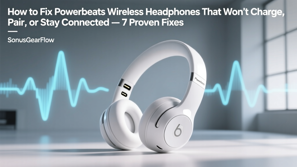 Powerbeats Not Charging or Pairing? 7 Fixes (2026)