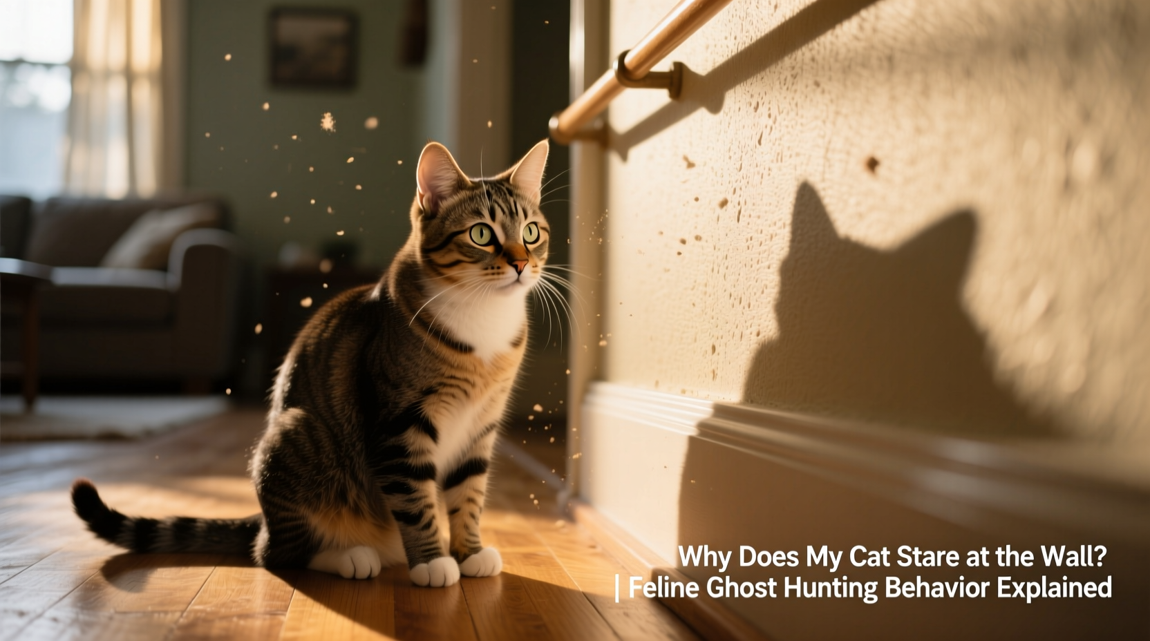 why does my cat stare at the wall exploring feline ghost hunting behavior explained