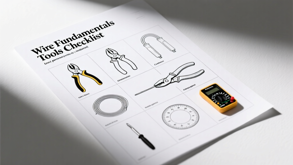 Wire Fundamentals: Essential Tools & Practical Checklist for Professional Solder Buyers