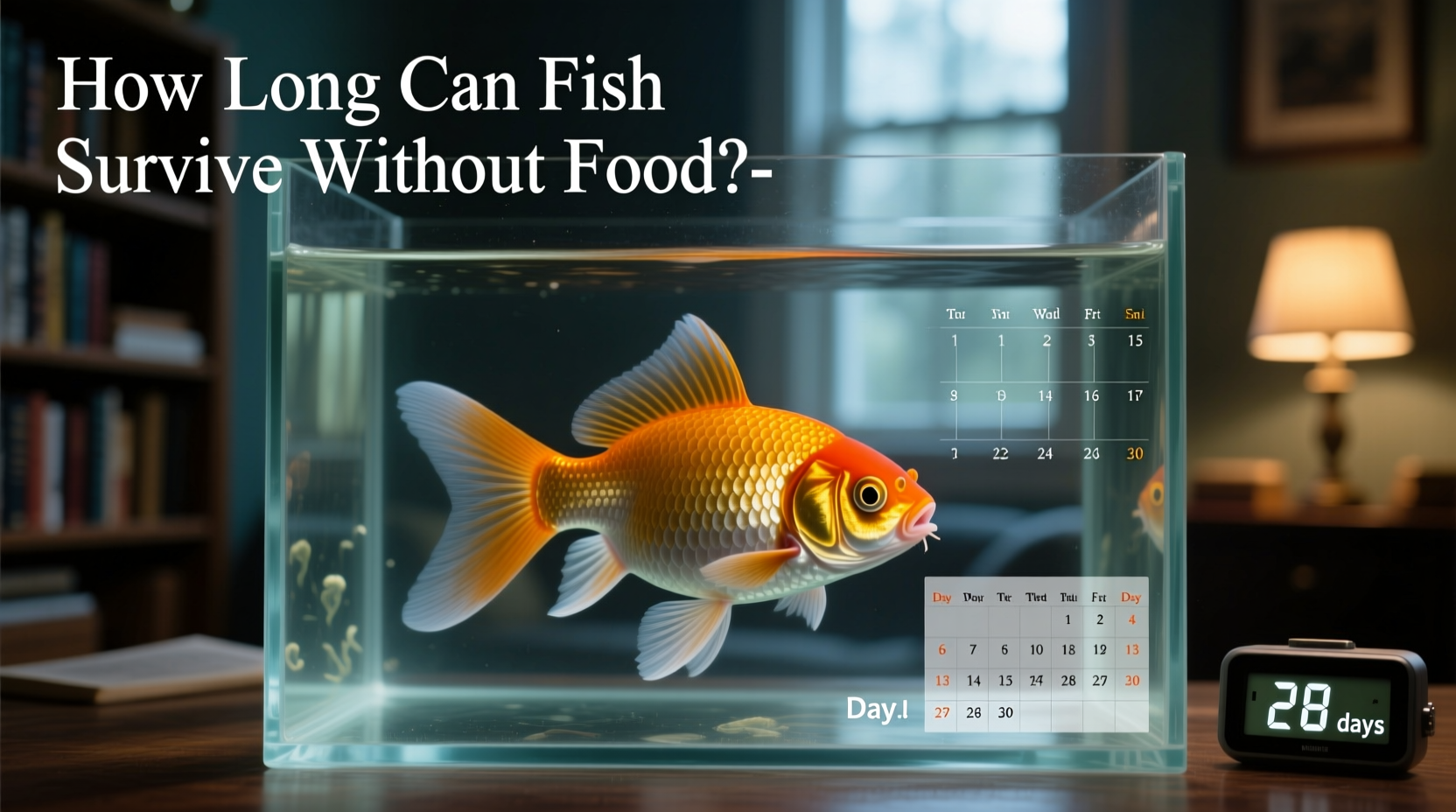 Fish Survival Without Food: Exact Timeframes by Species