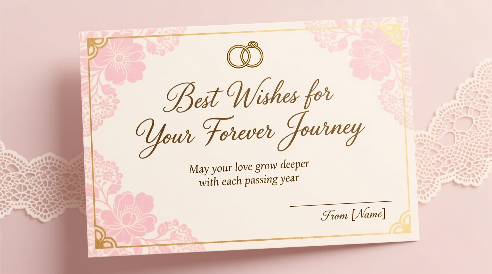 what to write in a wedding gift card