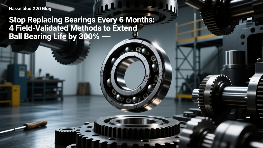 Extend Ball Bearing Life by 300%: 4 Field-Validated Methods