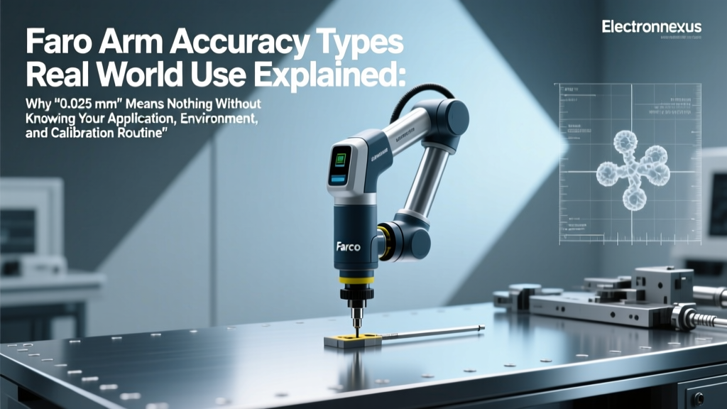 Faro Arm Accuracy Types Real World Use Explained: Why '0.025 mm' Means Nothing Without Knowing Your Application, Environment, and Calibration Routine