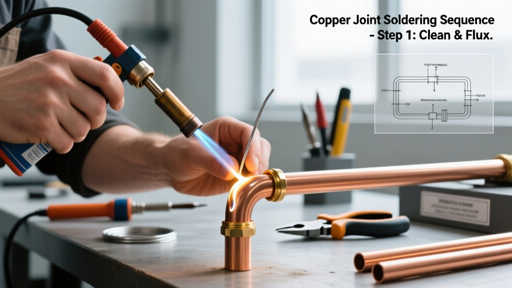 Pro Tool Pairings for Soldering Copper Water Lines