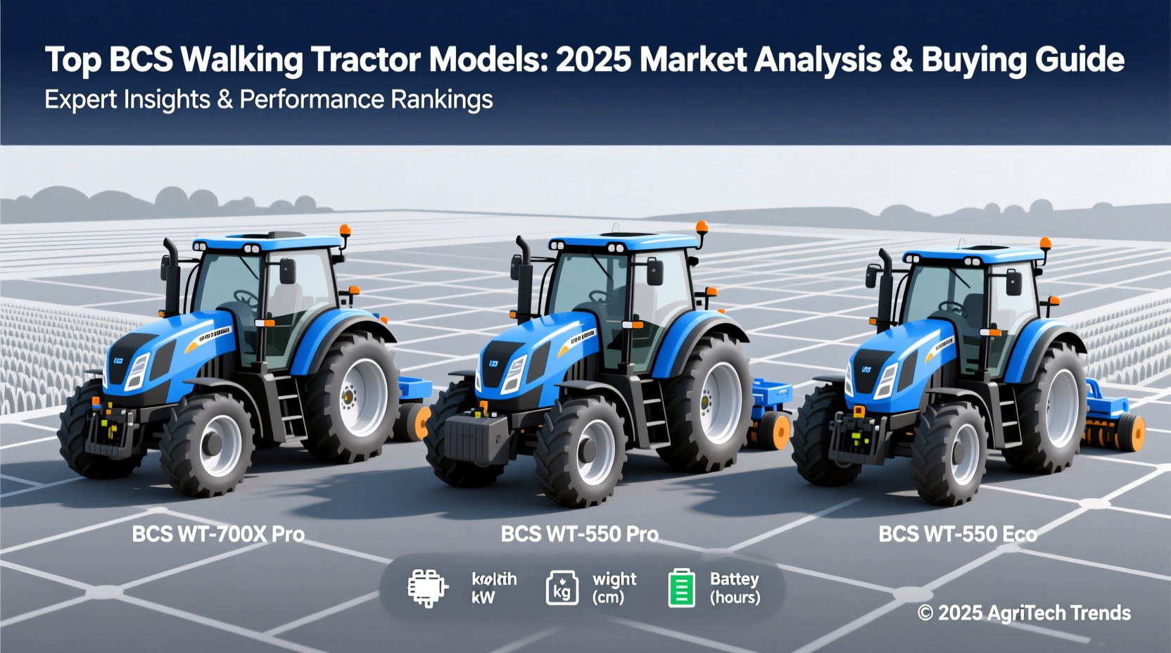 best selling bcs walking tractor