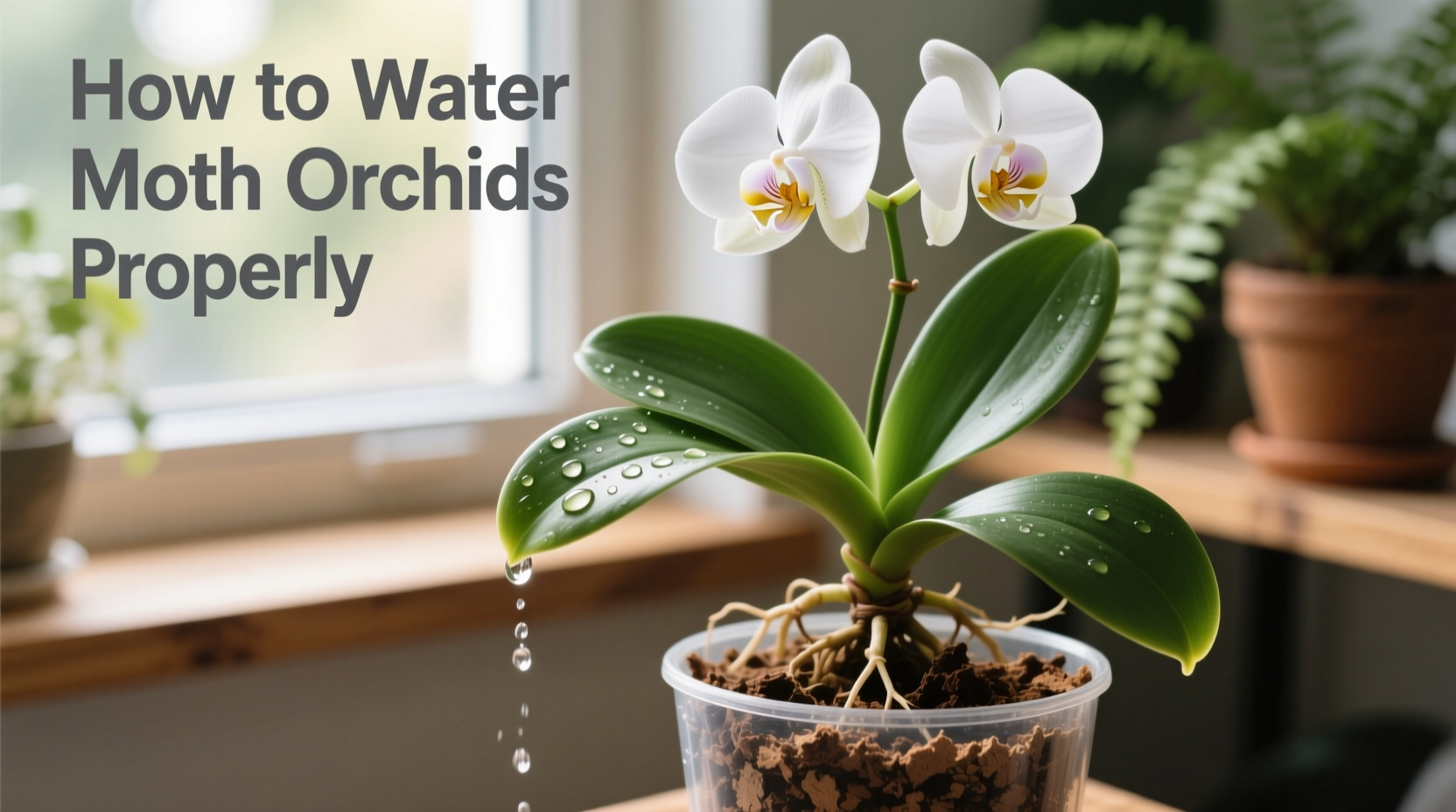 5 Moth Orchid Watering Secrets | TheHomeSprouts