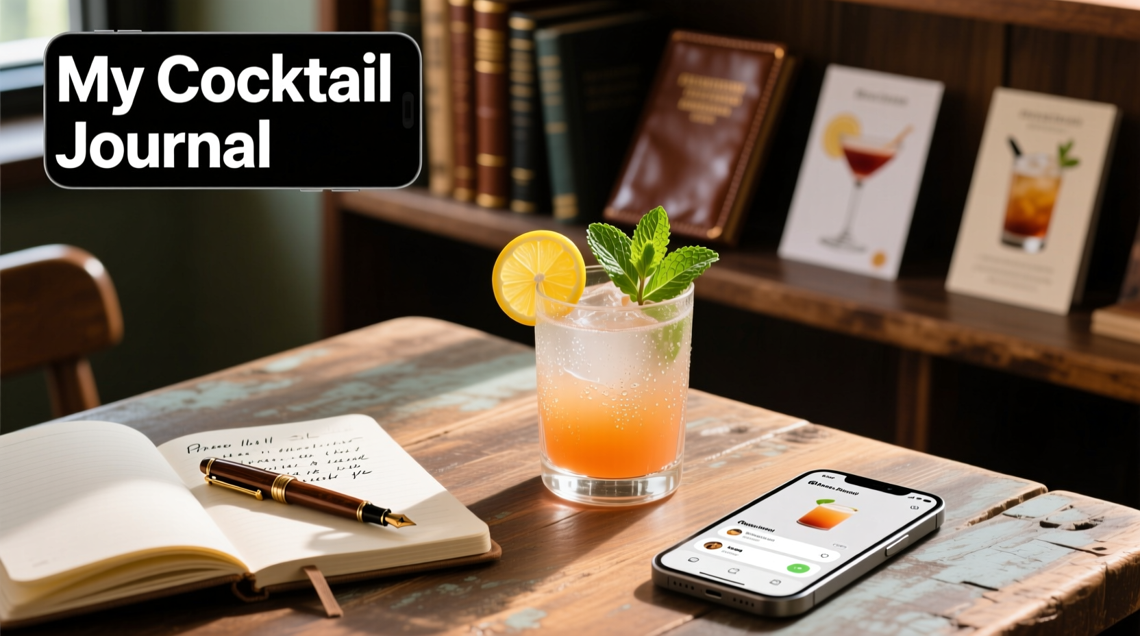 how to start a digital journal of every cocktail you’ve crafted