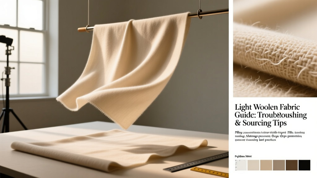 Light Woolen Fabric Guide: Troubleshooting & Sourcing Tips