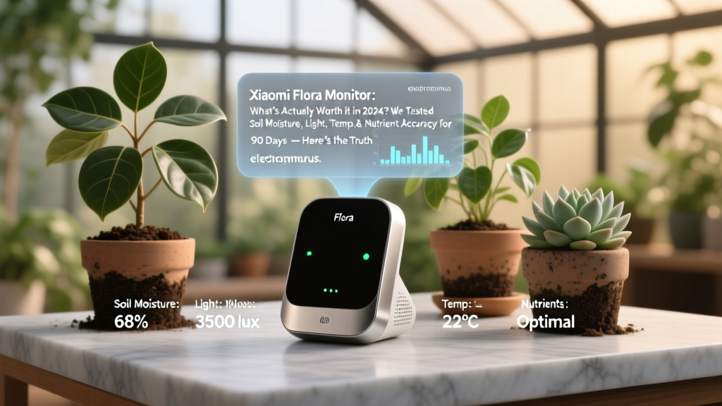 Xiaomi Flora Monitor: What’s Actually Worth It in 2024? We Tested Soil Moisture, Light, Temp & Nutrient Accuracy for 90 Days — Here’s the Truth