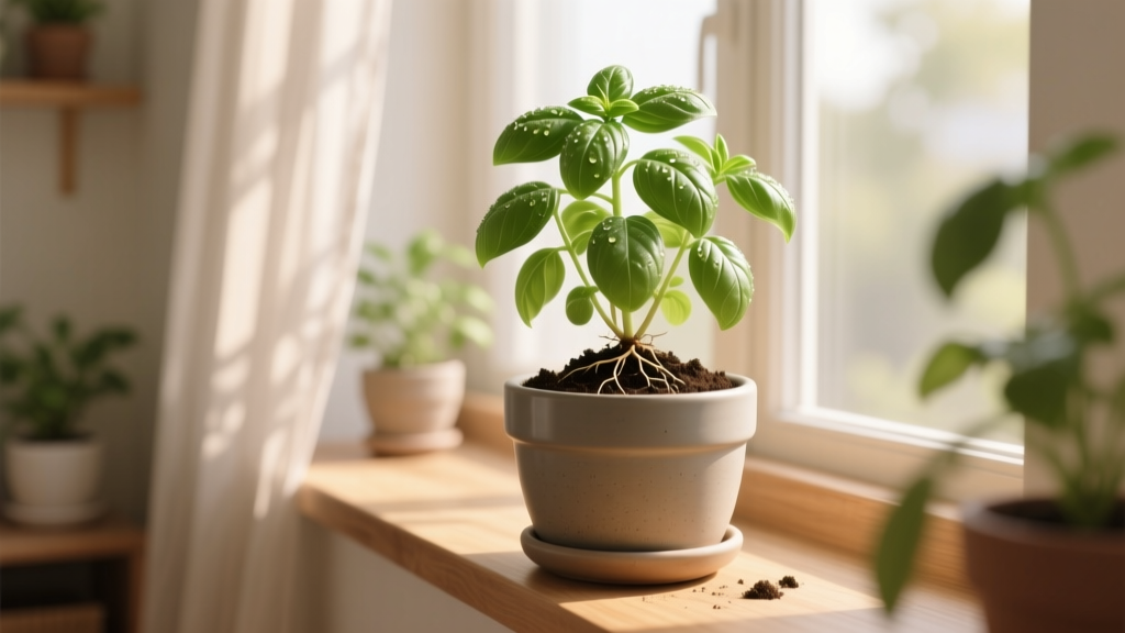 How to Bring Basil Plant Indoors: Repotting Guide