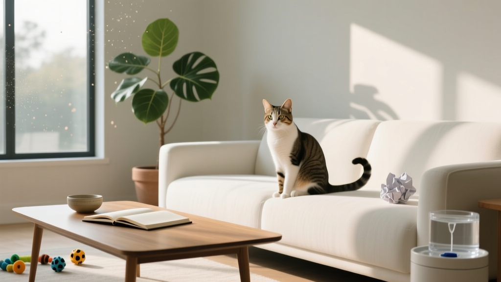 Do Cats Behavior Change Non