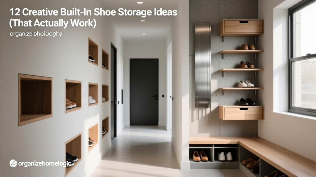 12 Creative Built-In Shoe Storage Ideas (That Actually Work)